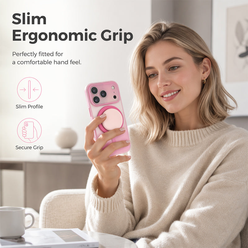 🛍️ 50 % Rabatt – 2-in-1 Magnetisches Handycase mit Farbverlauf – AI-Kamerataste, Full-Body-Schutz, kompatibel mit iPhone 📱