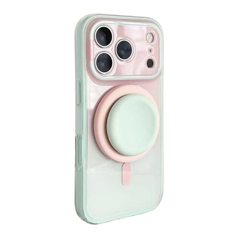 🛍️ 50 % Rabatt – 2-in-1 Magnetisches Handycase mit Farbverlauf – AI-Kamerataste, Full-Body-Schutz, kompatibel mit iPhone 📱