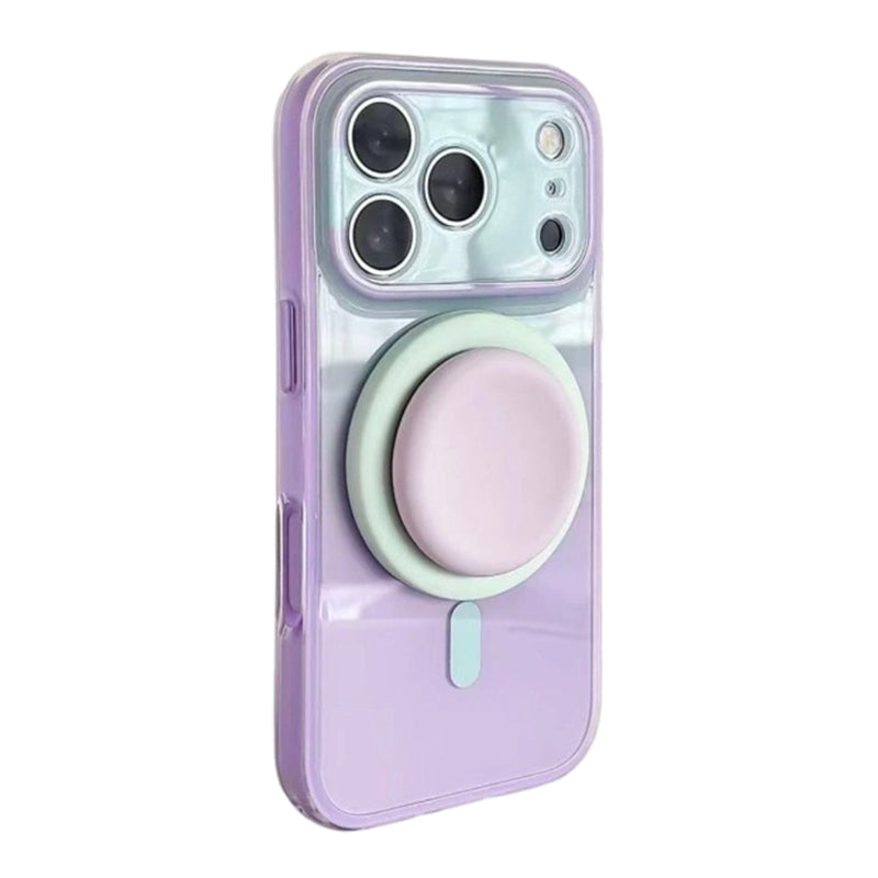 🛍️ 50 % Rabatt – 2-in-1 Magnetisches Handycase mit Farbverlauf – AI-Kamerataste, Full-Body-Schutz, kompatibel mit iPhone 📱