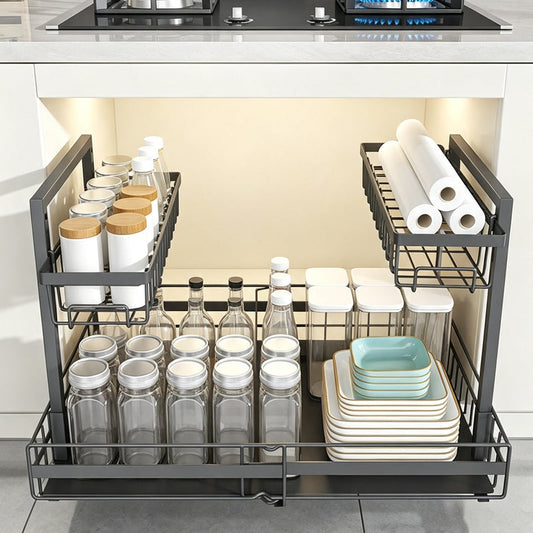 Slide Out Kitchen Storage Rack