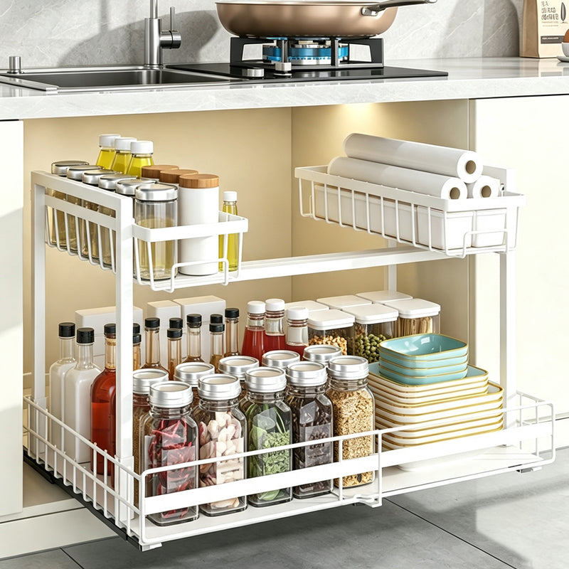 Slide Out Kitchen Storage Rack