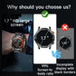 💪 50 % Rabatt – Smartwatch mit Bluetooth-Anrufen, Puls- & Blutsauerstoffmessung, integrierter Taschenlampe & Always-On-Display – ultraleicht & stilvoll ⌚