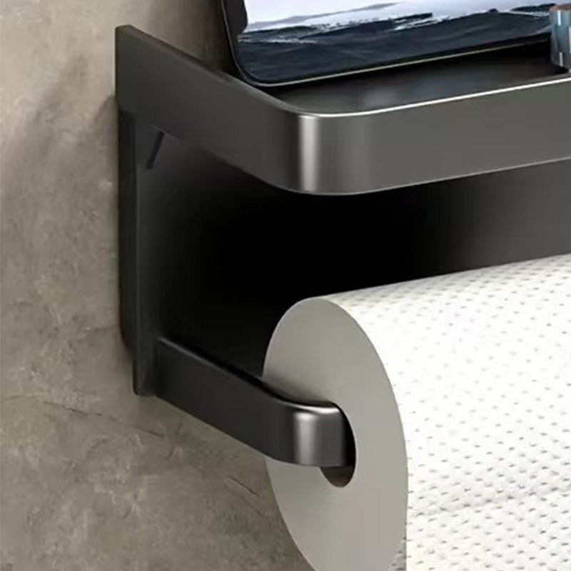 🏠 50 % Rabatt – Wandmontierter Taschentuchhalter mit Ablage – für Küchenrolle, Toilettenpapier & Accessoires – platzsparend & praktisch 🧻