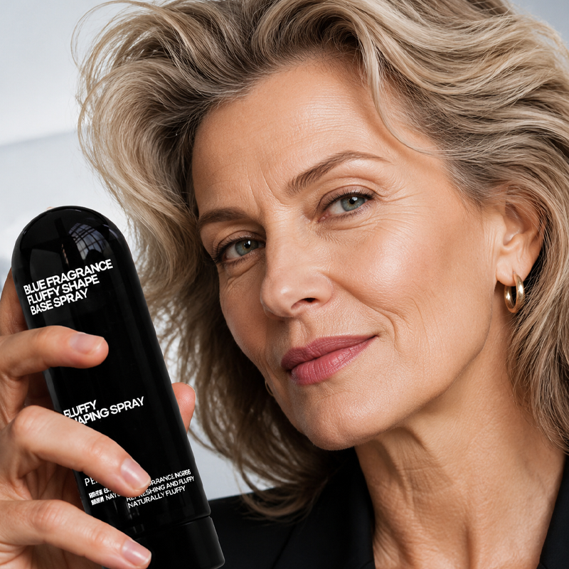 🍑✨ JETZT 50 % RABATT! !✨✨Haar‑Volumen‑Spray mit Pfirsichduft, langanhaltend, gibt mehr Fülle, leichtes Styling‑Spray für glattes, flaches Haar