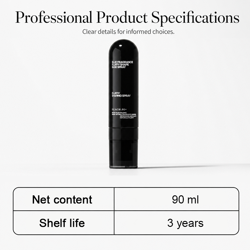 🍑✨ JETZT 50 % RABATT! !✨✨Haar‑Volumen‑Spray mit Pfirsichduft, langanhaltend, gibt mehr Fülle, leichtes Styling‑Spray für glattes, flaches Haar