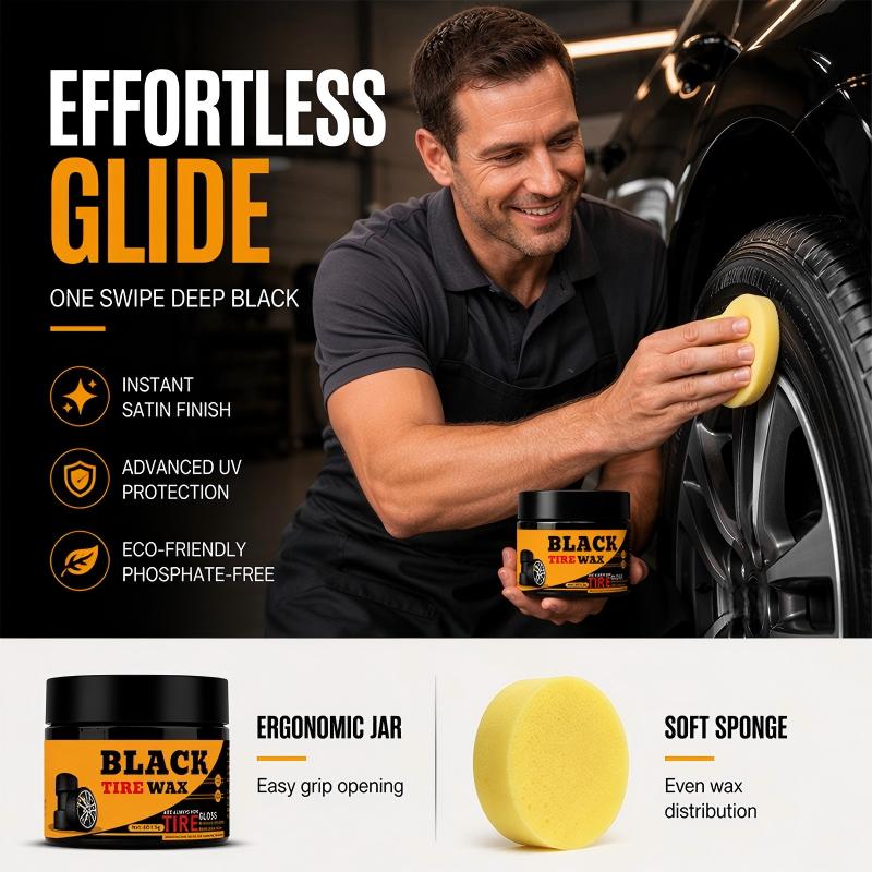 ⏰🔥 Nur für kurze Zeit: 2+1 GRATIS! Reifenpflege mit Glanzeffekt für Auto & Motorrad
