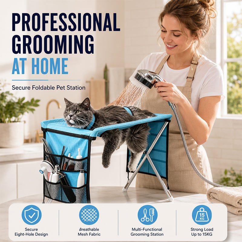 🧴 50 % Rabatt – Abnehmbare Pflegehängematte für Hunde & Katzen – kratzfest, bissfest & vielseitig für kleinere Rassen 🐾