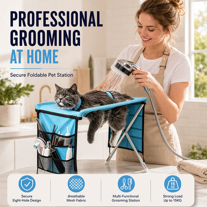 🧴 50 % Rabatt – Abnehmbare Pflegehängematte für Hunde & Katzen – kratzfest, bissfest & vielseitig für kleinere Rassen 🐾