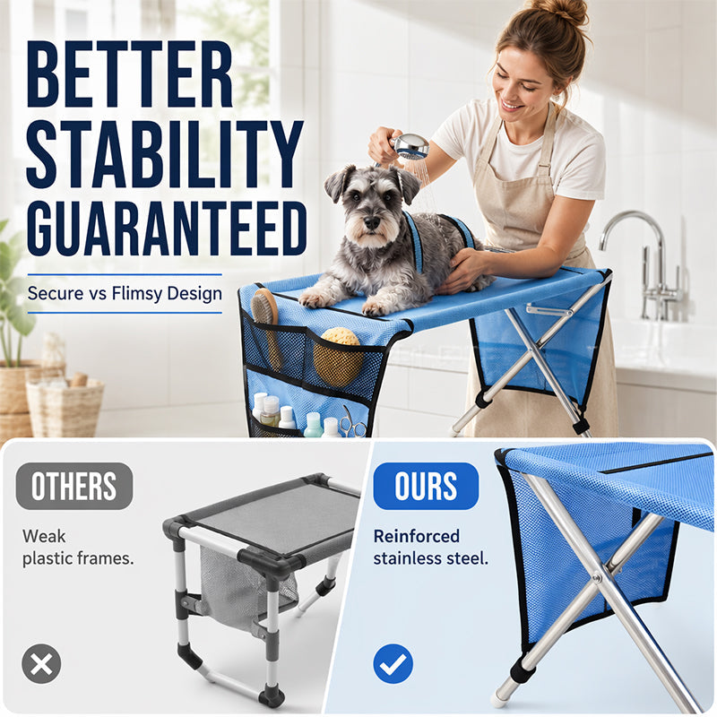 🧴 50 % Rabatt – Abnehmbare Pflegehängematte für Hunde & Katzen – kratzfest, bissfest & vielseitig für kleinere Rassen 🐾