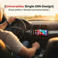 🚗 50 % Rabatt! Tragbares CarPlay Display fürs Auto – Wireless Apple CarPlay, Android Auto & Bluetooth