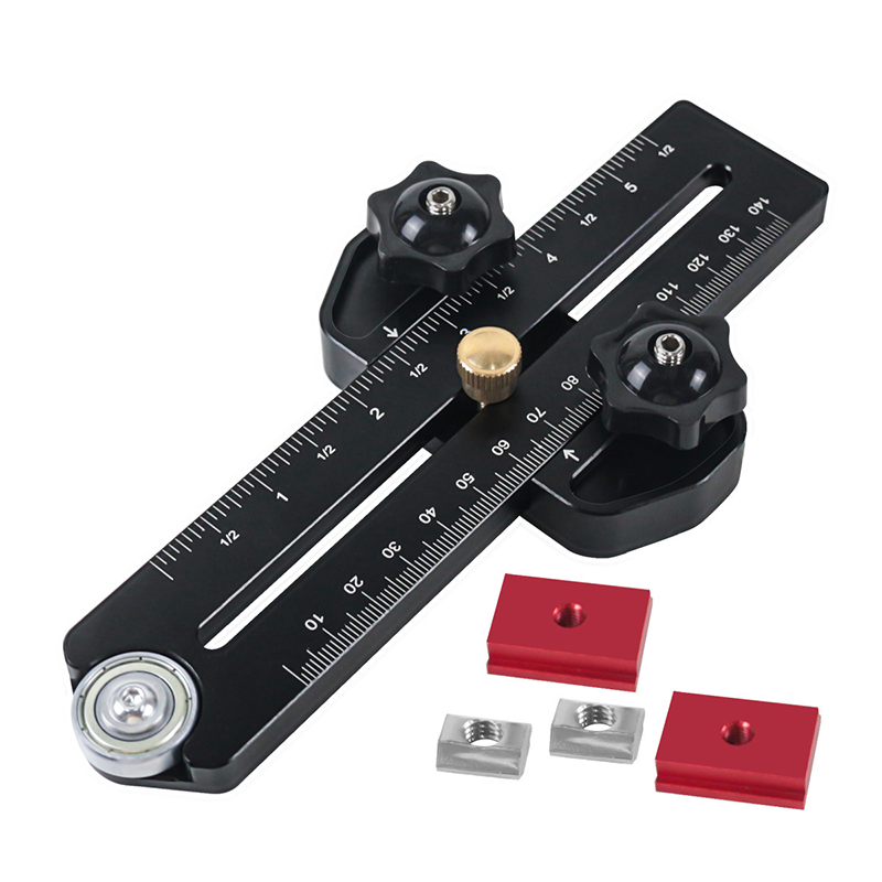 📐 50 % Rabatt – Anschlaglineal aus Aluminium – mit Schnellspannsystem, passend für Tischkreissägen, kompatibel mit Führungsschienen & ideal für Wiederholschnitt ⚡