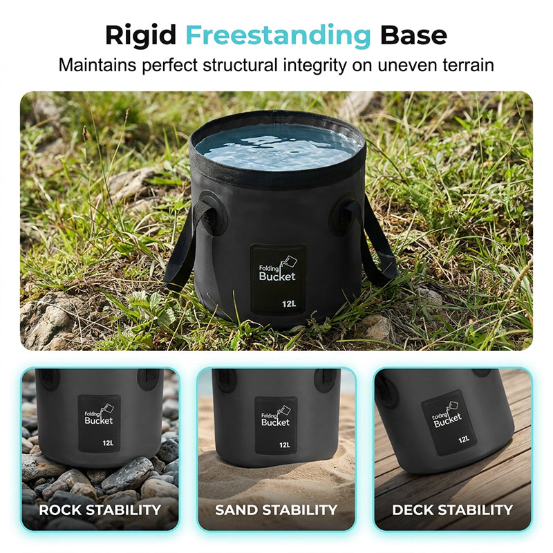 🥤 50 % Rabatt – Thermischer Falt-Eiskübel – isoliert Getränke bis zu 8 Stunden kalt, stabiler Stand & leicht zu reinigen – ideal für Partys, Picknick & Camping 🧊