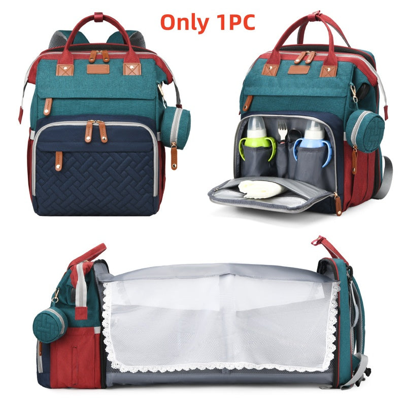 🔄 2-in-1: Faltbare Wickeltasche + Mobile Wickelstation 👶🧳 | Der ultimative Reisebegleiter! ⭐
