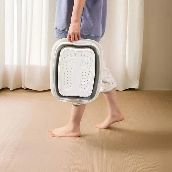 📢📢50 % Rabatt!! ⏰✨Faltbares Fußbad mit Massagefunktion – Entspannung beim täglichen Fußbad, schonende Pflege für Ihre Füße🌙💆