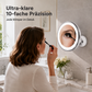 💄 50% RABATT! 🌟 10‑fach vergrößernder Schminkspiegel mit LED‑Licht und Saugnapf – Ideal für Make‑up‑Details ✨
