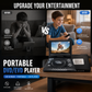 📺 50 % Rabatt – 7,8-Zoll-HD-Portable-DVD/EVD-Player – großer Bildschirm, wiederaufladbar & vielseitig – für Zuhause, Reise & Auto 🎬