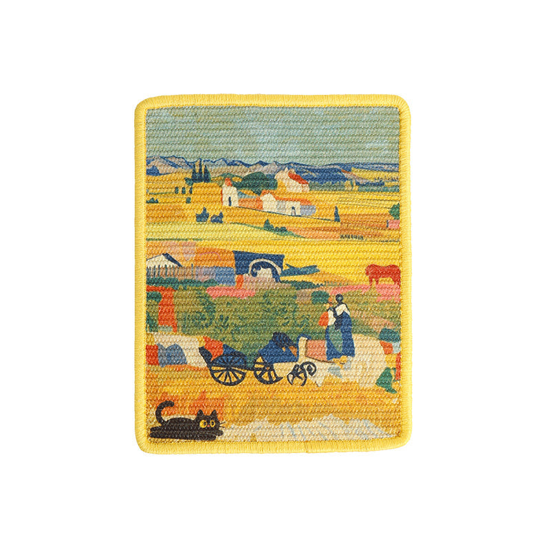 🐱 50% RABATT! 🎨 Wandmontiertes Sisal-Kratzboard – Dekorativ, robust & kratzfest – Perfekt für katzenfreundliche Wohnungen & Möbelschutz 🌿