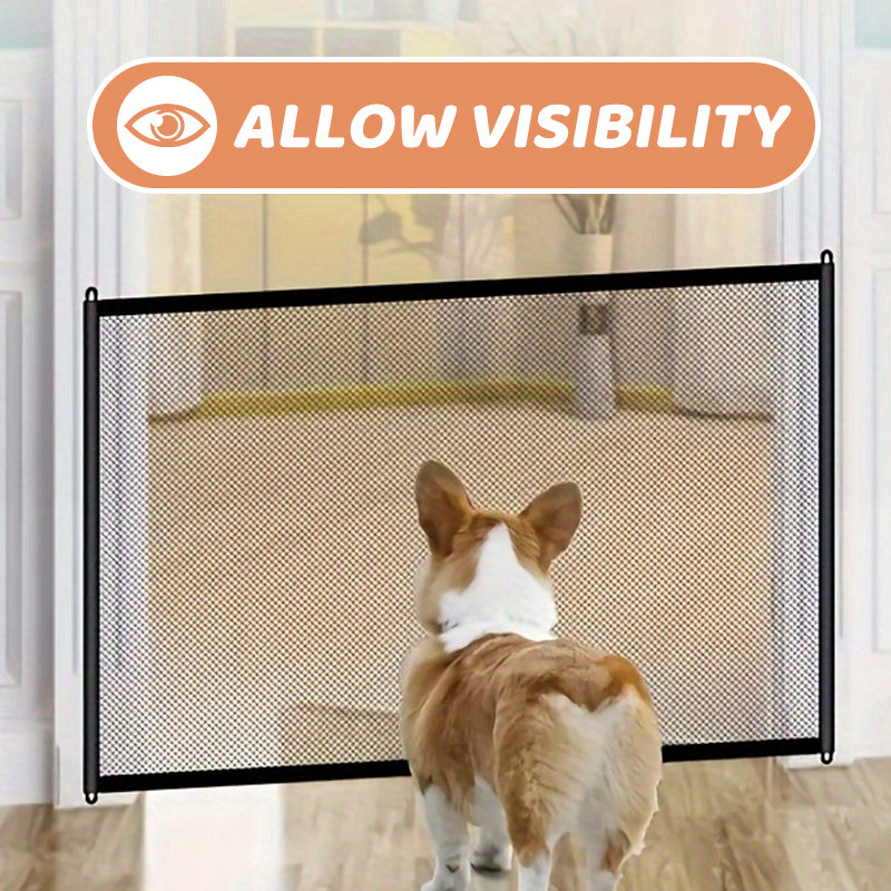 🚪 50 % Rabatt – Haustier-Sicherheitsgitter für Balkon & Tür – bohrfreie Klemmmontage, verstellbar & stabil – ideal für Katzen & Hunde 🐾