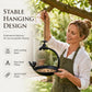🌿 50 % Rabatt – Hängender Vogeltränke & Futterautomat aus Metall – kreatives Wasserhahn-Design – wetterfest, rostfrei & dekorativ für Garten & Terrasse 🐦