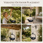 🌿 50 % Rabatt – Hängender Vogeltränke & Futterautomat aus Metall – kreatives Wasserhahn-Design – wetterfest, rostfrei & dekorativ für Garten & Terrasse 🐦