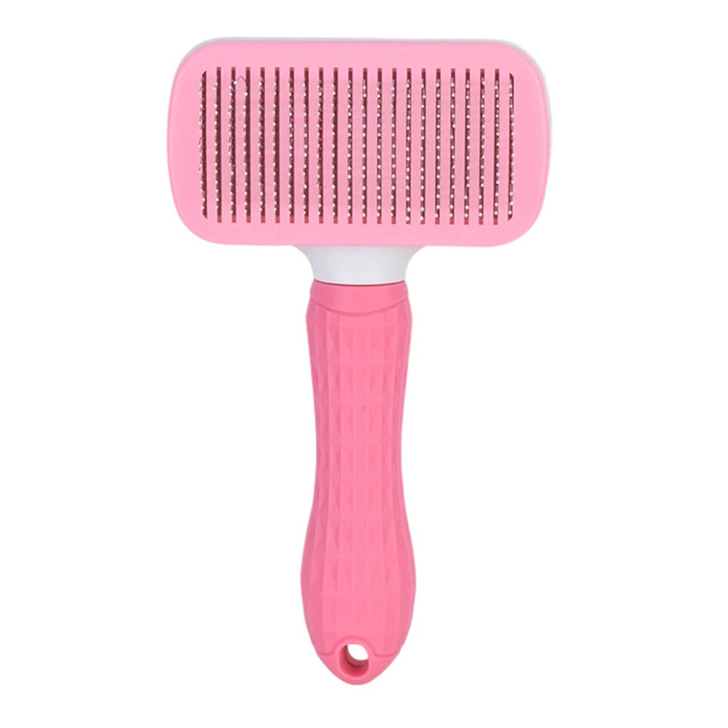 🛍️ 50 % Rabatt – Selbstreinigende Haustier-Entfilzungsbürste – entfernt loses Fell, löst Verfilzungen & massiert die Haut – für Hunde & Katzen 🐾