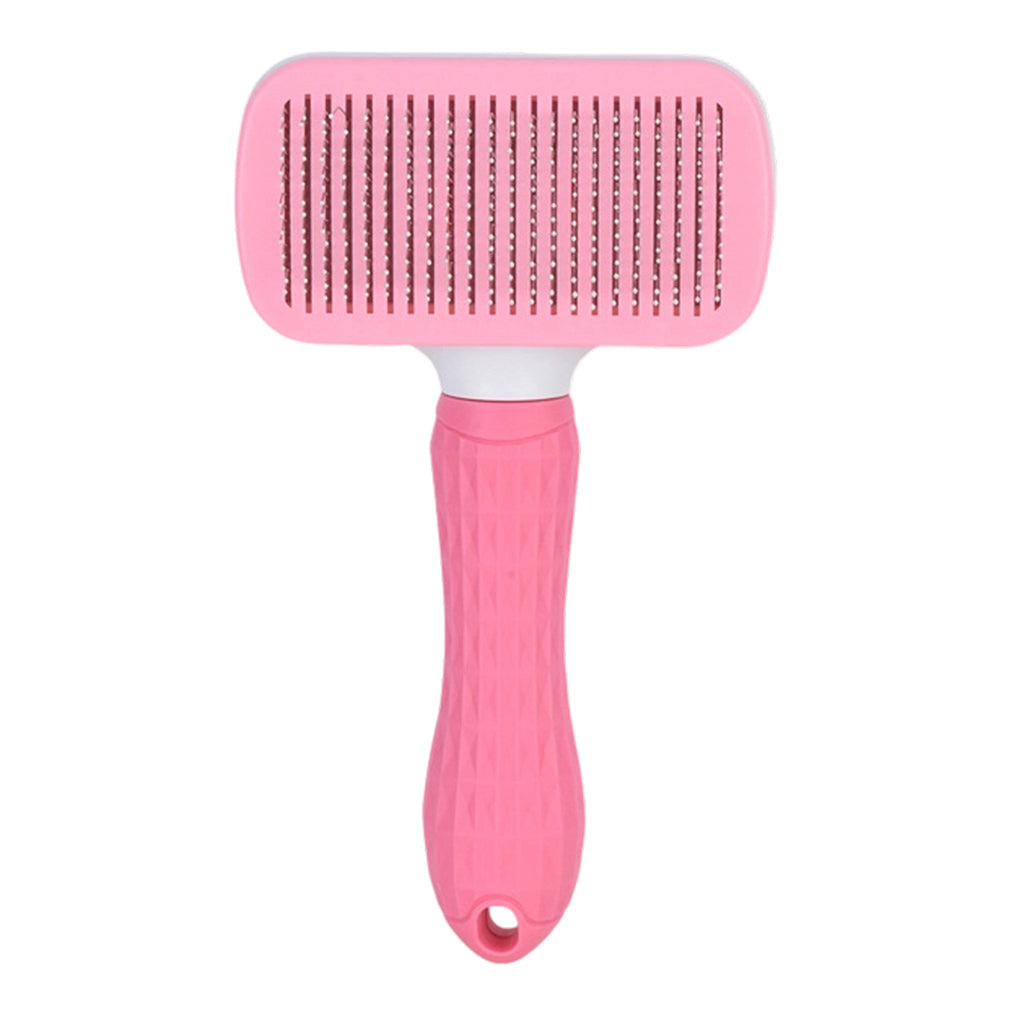 🛍️ 50 % Rabatt – Selbstreinigende Haustier-Entfilzungsbürste – entfernt loses Fell, löst Verfilzungen & massiert die Haut – für Hunde & Katzen 🐾