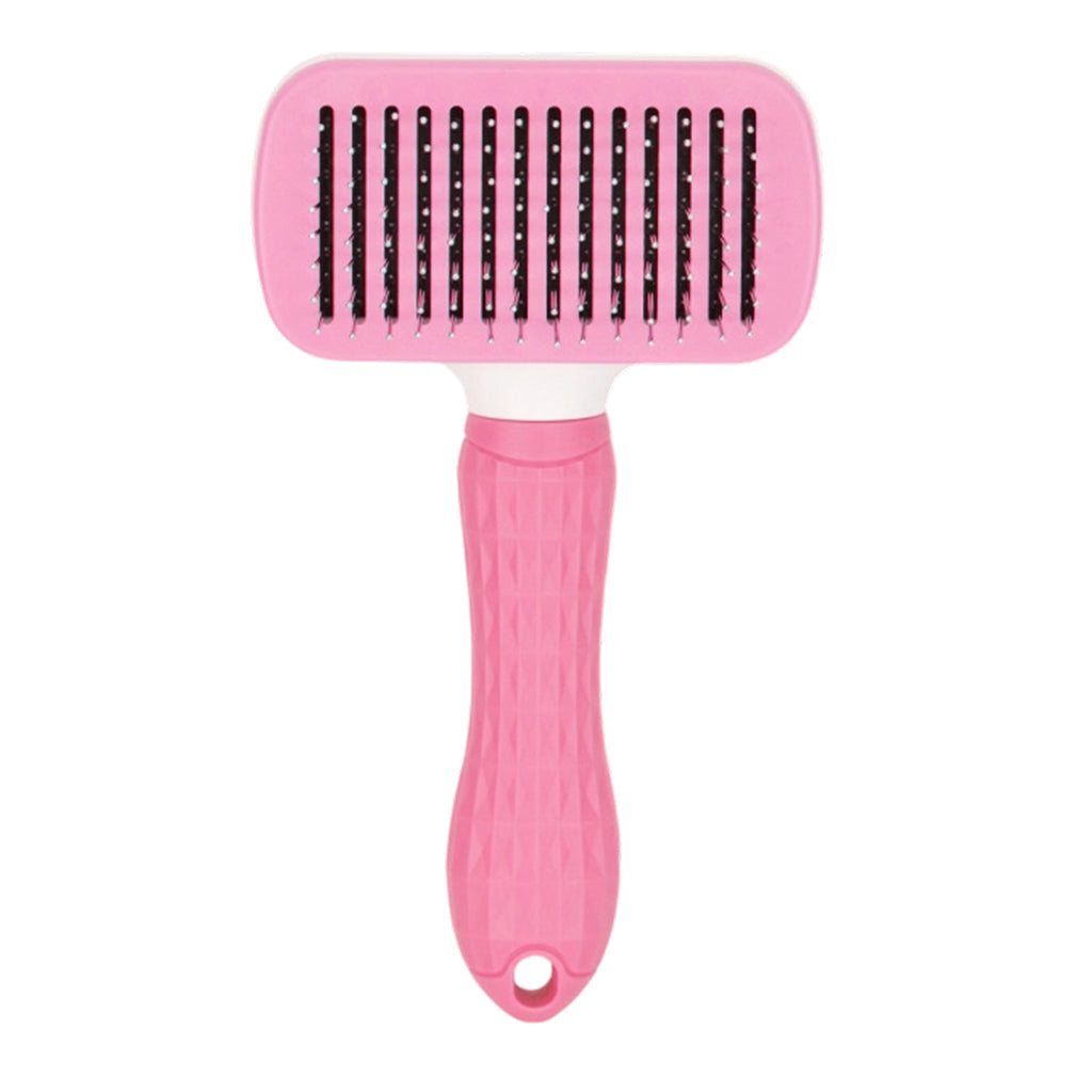 🛍️ 50 % Rabatt – Selbstreinigende Haustier-Entfilzungsbürste – entfernt loses Fell, löst Verfilzungen & massiert die Haut – für Hunde & Katzen 🐾