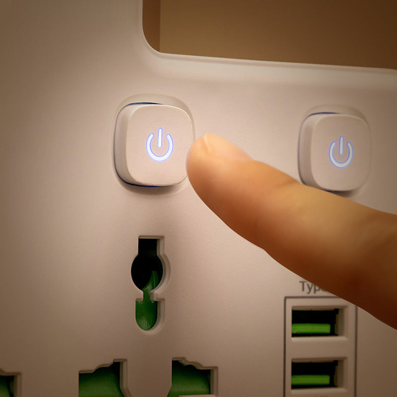 🔌 Steckdosenleiste mit USB-C Ladeanschluss – Kompakte Mehrfachsteckdose für Zuhause, Büro und Reisen
