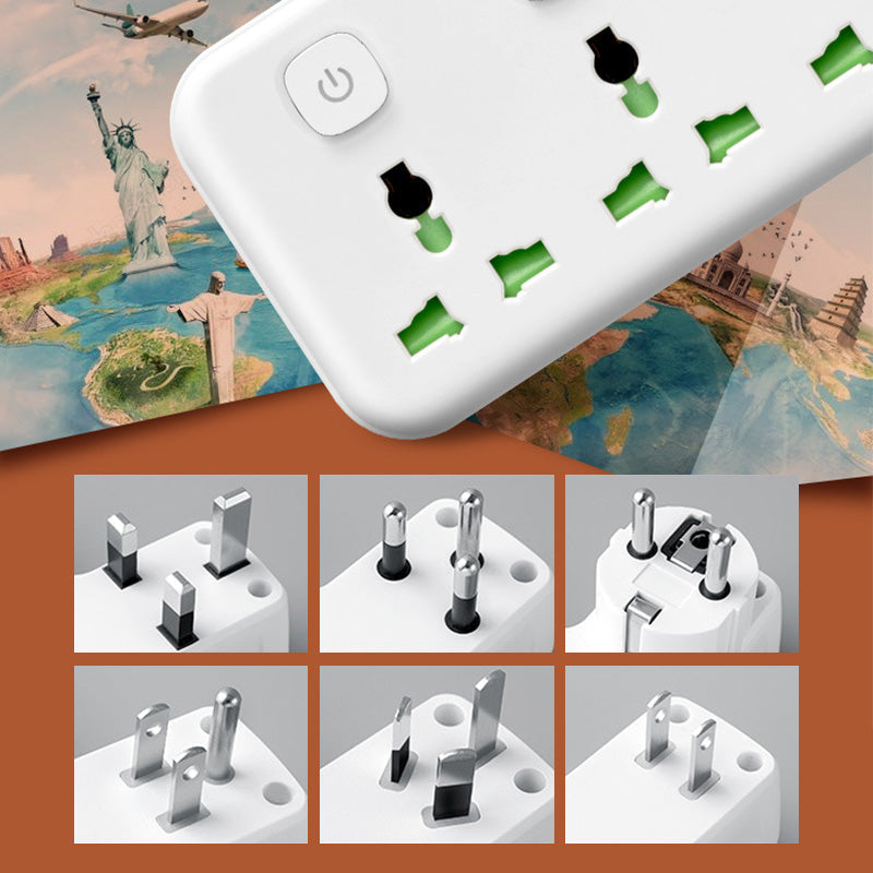 🔌 Steckdosenleiste mit USB-C Ladeanschluss – Kompakte Mehrfachsteckdose für Zuhause, Büro und Reisen