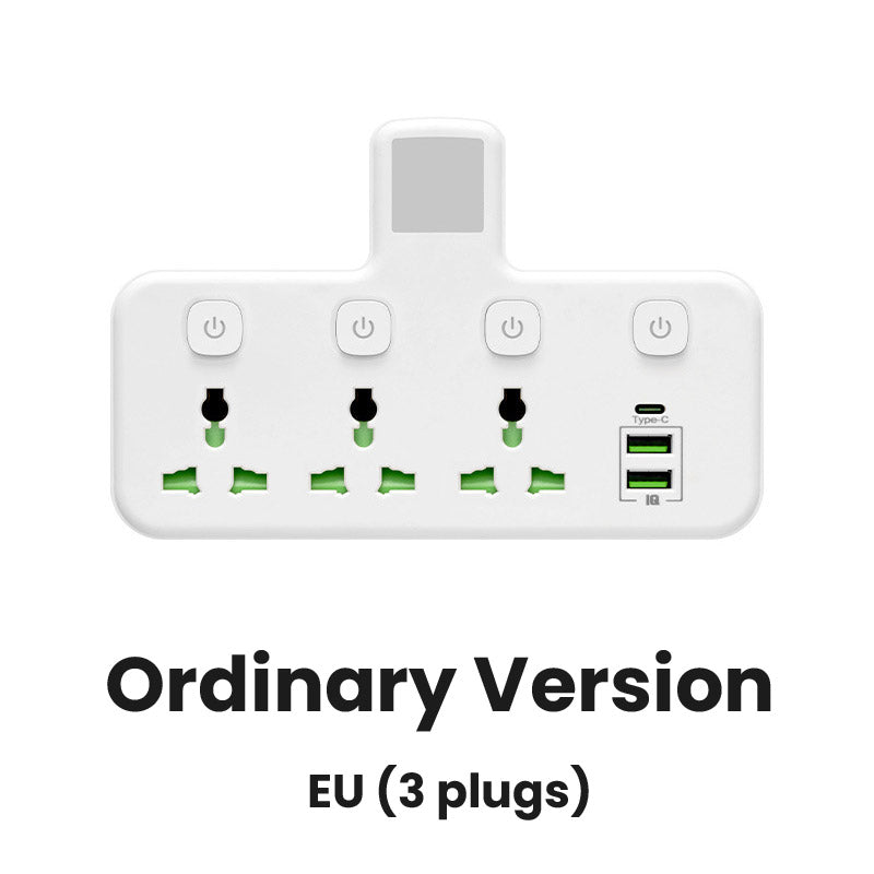 🔌 Steckdosenleiste mit USB-C Ladeanschluss – Kompakte Mehrfachsteckdose für Zuhause, Büro und Reisen