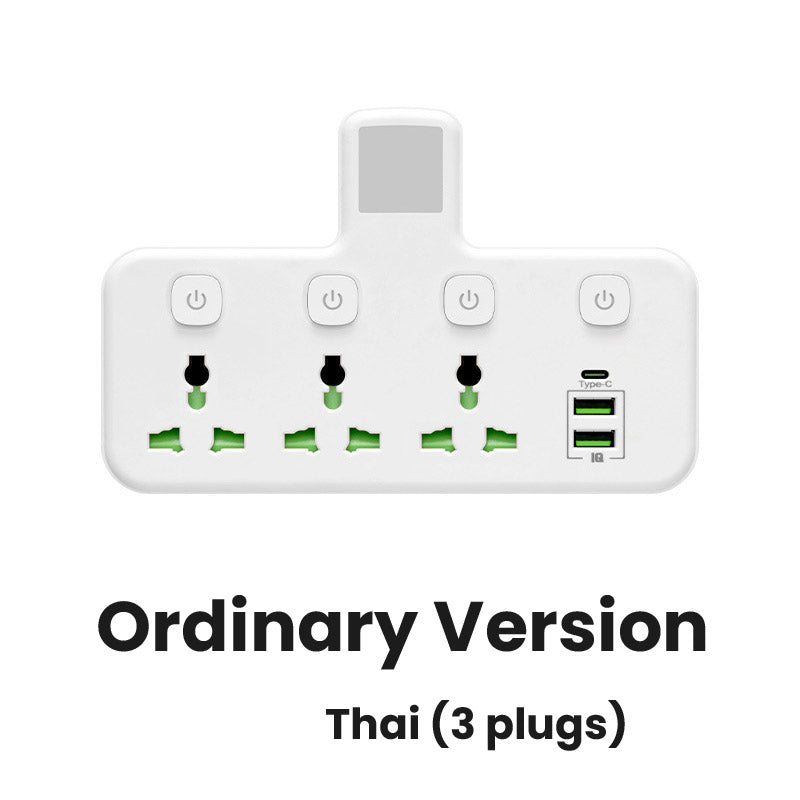 🔌 Steckdosenleiste mit USB-C Ladeanschluss – Kompakte Mehrfachsteckdose für Zuhause, Büro und Reisen