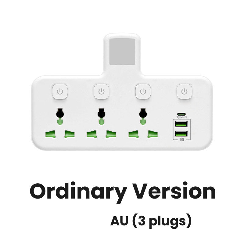 🔌 Steckdosenleiste mit USB-C Ladeanschluss – Kompakte Mehrfachsteckdose für Zuhause, Büro und Reisen