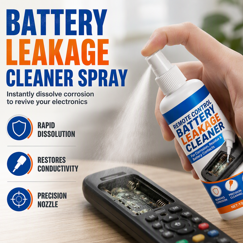 📢📢50% RABATT !!⏰Reinigungsspray für Batteriesäure-Korrosion in Fernbedienungen