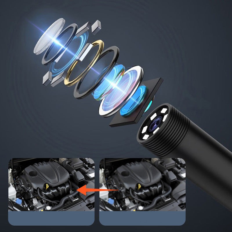 📢📢50% RABATT !! ⏰Wasserdichte Endoskopkamera mit einstellbarem Licht