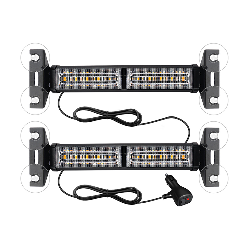 🚨 50% RABATT! 💡 Hochsichtbare LED-Blitzleiste – Warnblinklicht mit Stroboskop-Funktion – Ideal für Baustellen, Pannenhilfe & Sicherheit auf der Straße 🚧