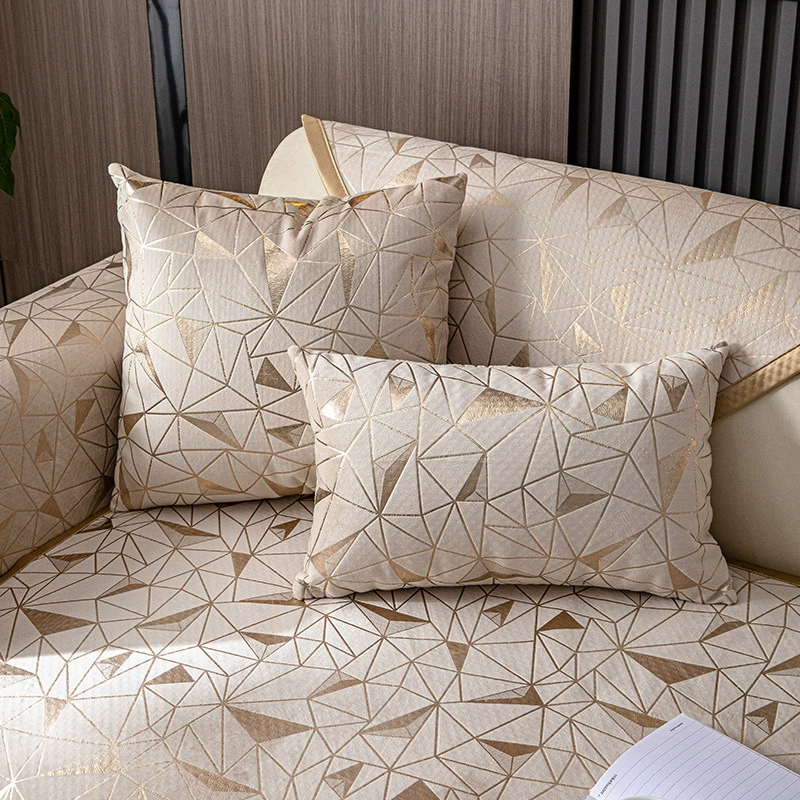 ✨ 50 % Rabatt – Edles Sitzkissen mit Goldprägung – weicher Chenille-Bezug, veredelt & pflegeleicht – für mehr Komfort & Stil im Wohnzimmer 🌿