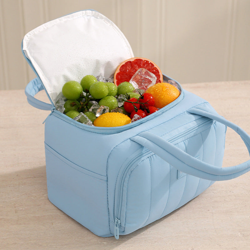 🥪 Isolierte Lunch-Tasche mit Tragegriff – Thermotasche für Arbeit, Schule, Picknick und unterwegs
