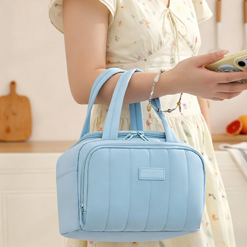 🥪 Isolierte Lunch-Tasche mit Tragegriff – Thermotasche für Arbeit, Schule, Picknick und unterwegs