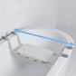 🧼 50 % Rabatt – Rutschfester Badewannensitz – verstellbar, belastbar bis 225 kg, mit Griff & Seifenablage 🛁