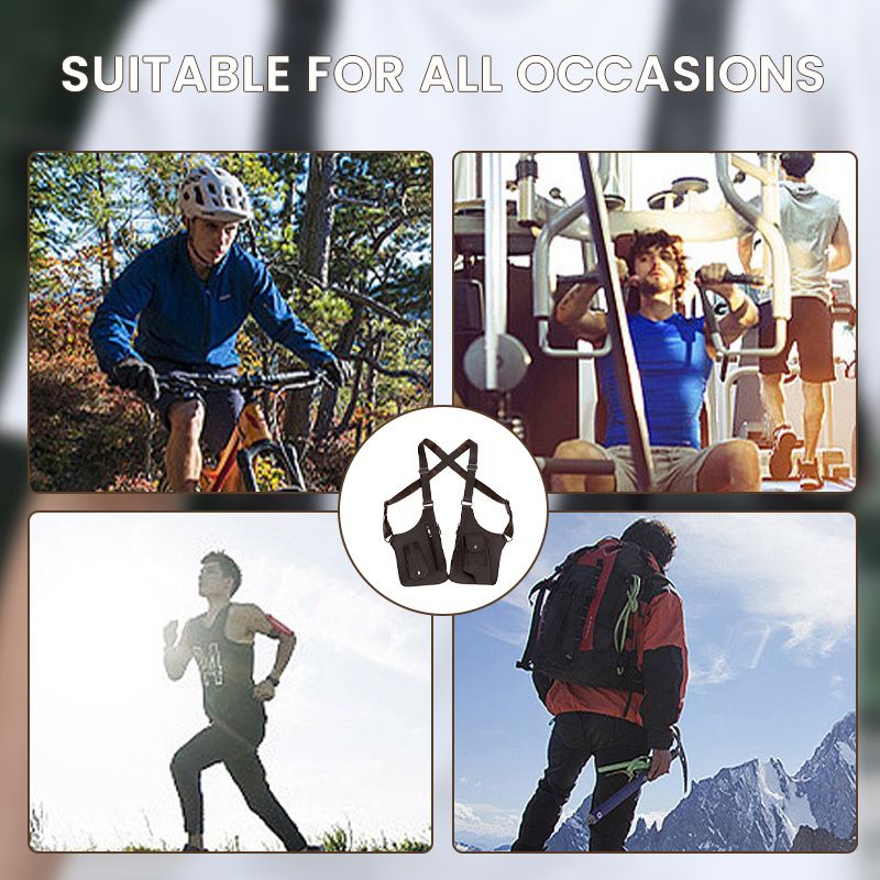 🏕️ 50 % Rabatt – Retro-Brustbeutel mit verstellbarem Gurt – vielseitig, leicht & praktisch – für Alltag, Reisen & Outdoor 🎒