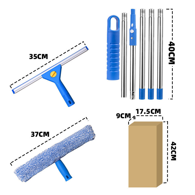 🪟 50 % Rabatt – Vielseitiger Silikon-Abzieher – für Fenster, Spiegel, Fliesen & Arbeitsplatten – tropffreie Reinigung & streifenfreier Glanz ✨