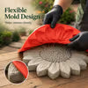 🌻 50 % Rabatt! 🌿Pflasterform für den Garten – DIY-Betonform für dekorative Wege & Trittsteine