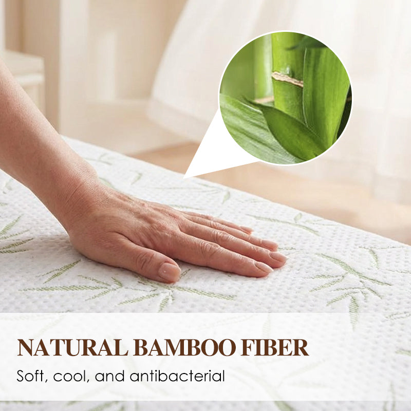 🌿 Wasserdichter Spannbettlaken aus Bambusfaser – hautsympathisch, atmungsaktiv & leicht zu reinigen🛡️💧