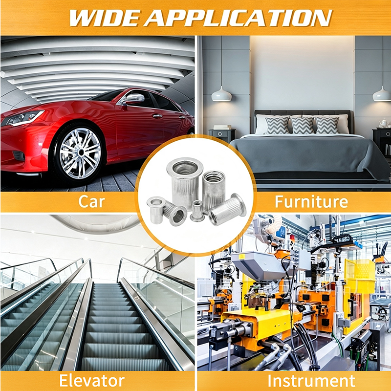 🔩 50% RABATT! 🛠️ Rändelnieten-Sortimentsset – Verschiedene Größen, robust & vielseitig – Ideal für Reparaturen, Heimwerken & kreative Projekte ✨