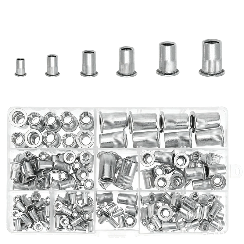 🔩 50% RABATT! 🛠️ Rändelnieten-Sortimentsset – Verschiedene Größen, robust & vielseitig – Ideal für Reparaturen, Heimwerken & kreative Projekte ✨