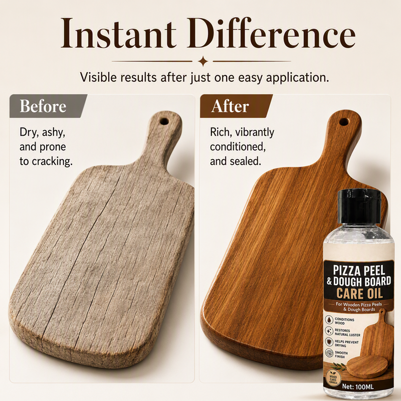 🪵 Holzpflegeöl für Küchenutensilien – 100 ml Pflegeöl für Nudelholz, Teigbrett, Holzlöffel & Schneidebretter