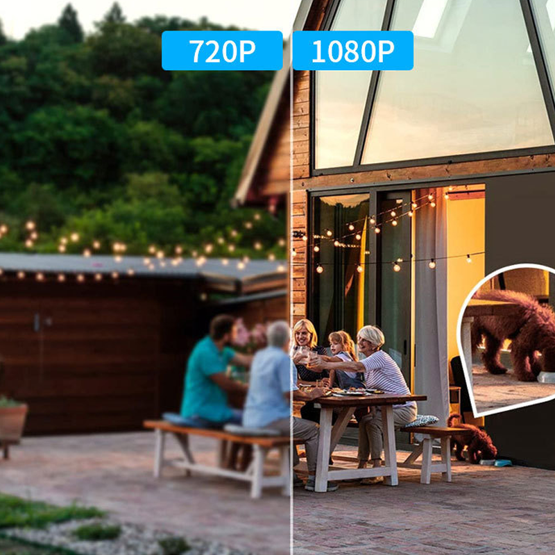 📹 1080P WLAN-Überwachungskamera mit PTZ-Steuerung – kabellos, Full HD & App-Zugriff für Zuhause