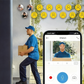 📹 1080P WLAN-Überwachungskamera mit PTZ-Steuerung – kabellos, Full HD & App-Zugriff für Zuhause
