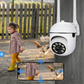 📹 1080P WLAN-Überwachungskamera mit PTZ-Steuerung – kabellos, Full HD & App-Zugriff für Zuhause