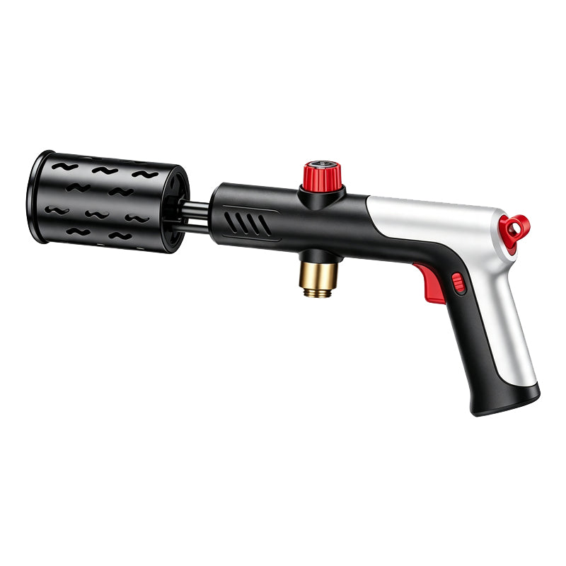 🔥 Multifunktionales Sturmfeuerzeug mit Brennerflamme – Für Grill, Holzkohle, Camping und Outdoor